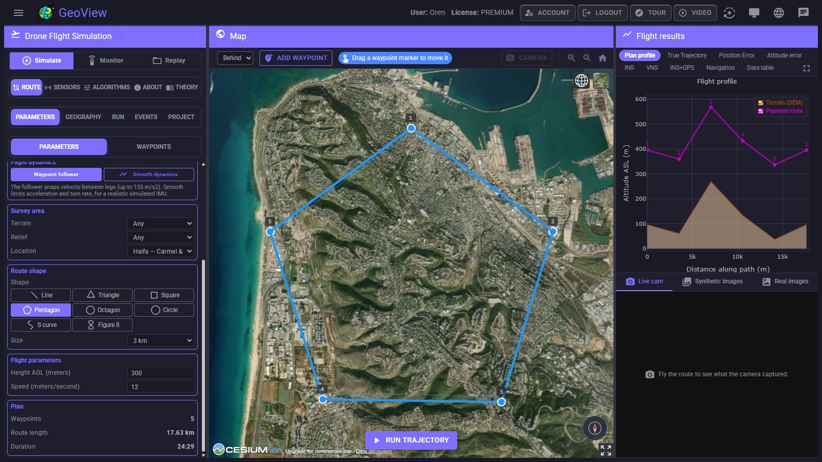 Drone Flight Simulation